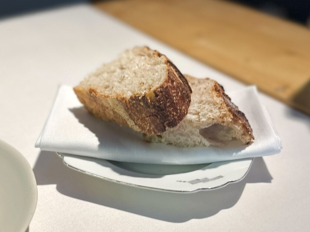 Lo squisito pane.