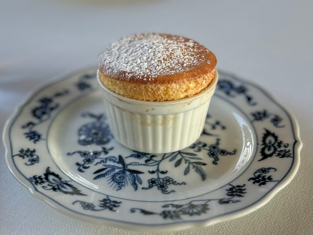Soufflé del Ristorante l'Argine a Vencò