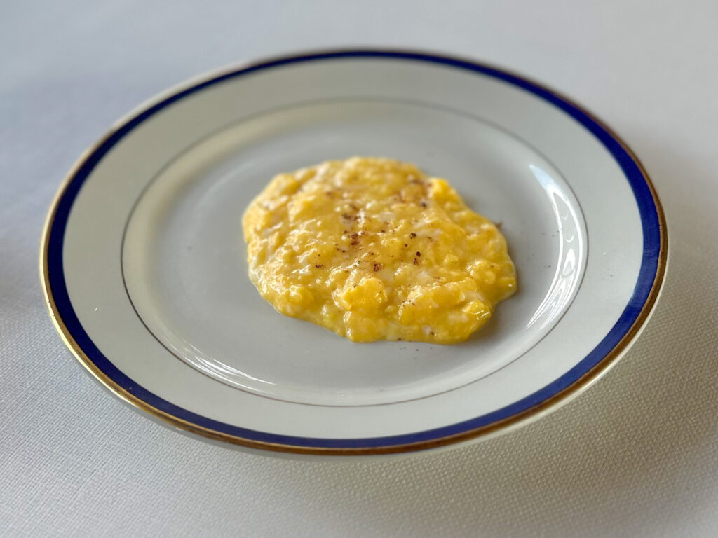 Uova strapazzate del Ristorante l'Argine a Vencò