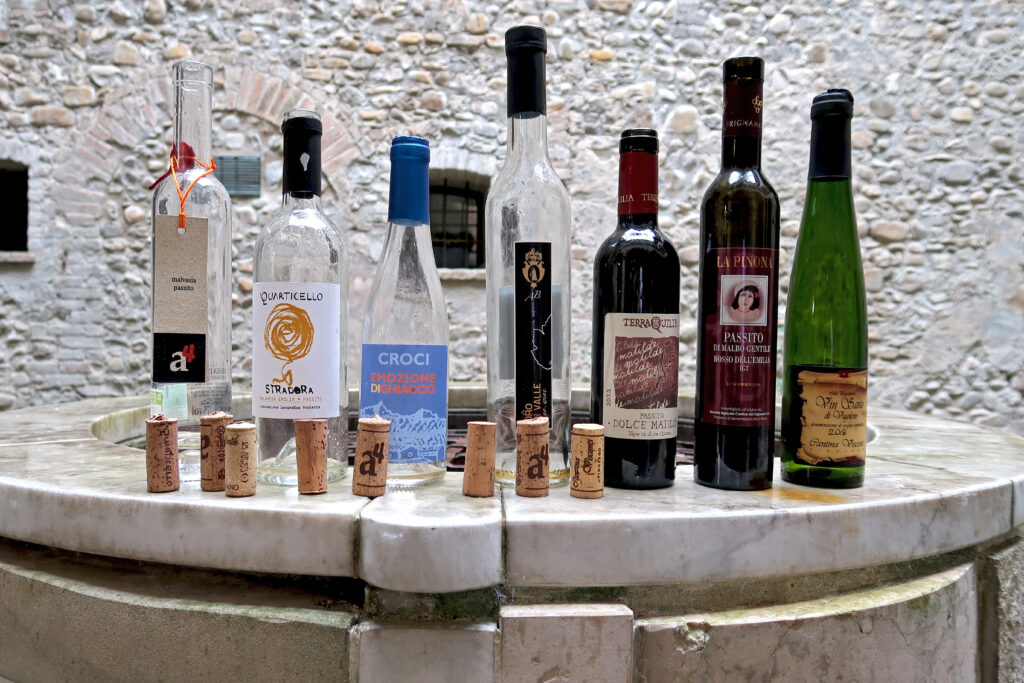 I passiti degustati a Fermento Emilia.