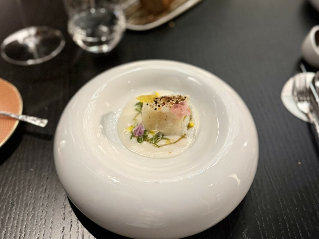 Baccalà, cocco e friggitelli.