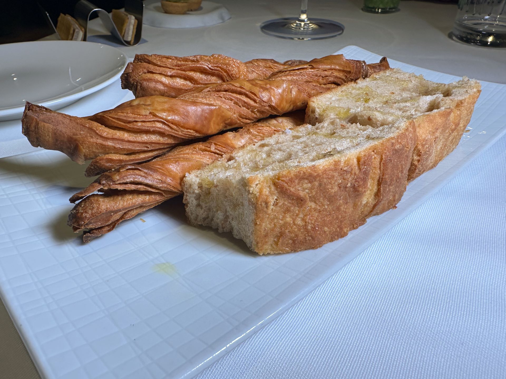 Treccia e focaccia di Miramonti l'Altro.