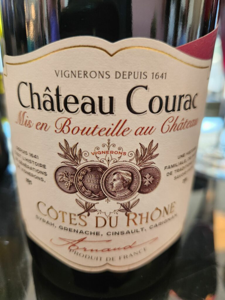 Côtes du Rhône 2021 Château Courac