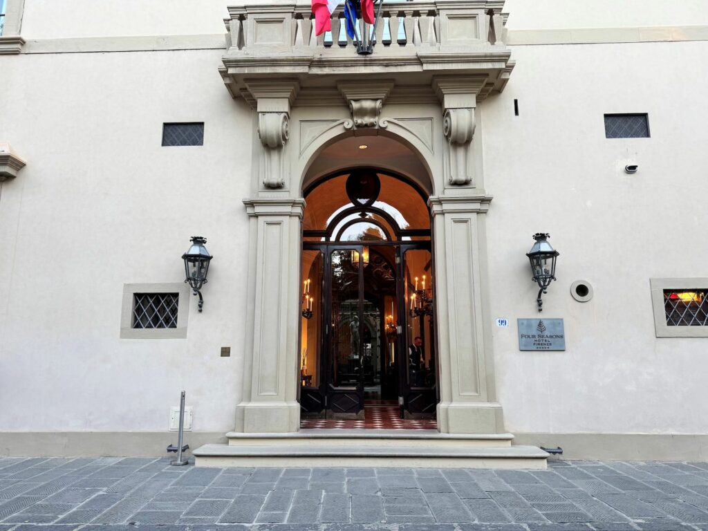 L’esterno de Il Palagio.