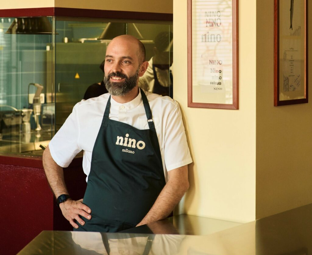 Il cuoco patron Marco Marini