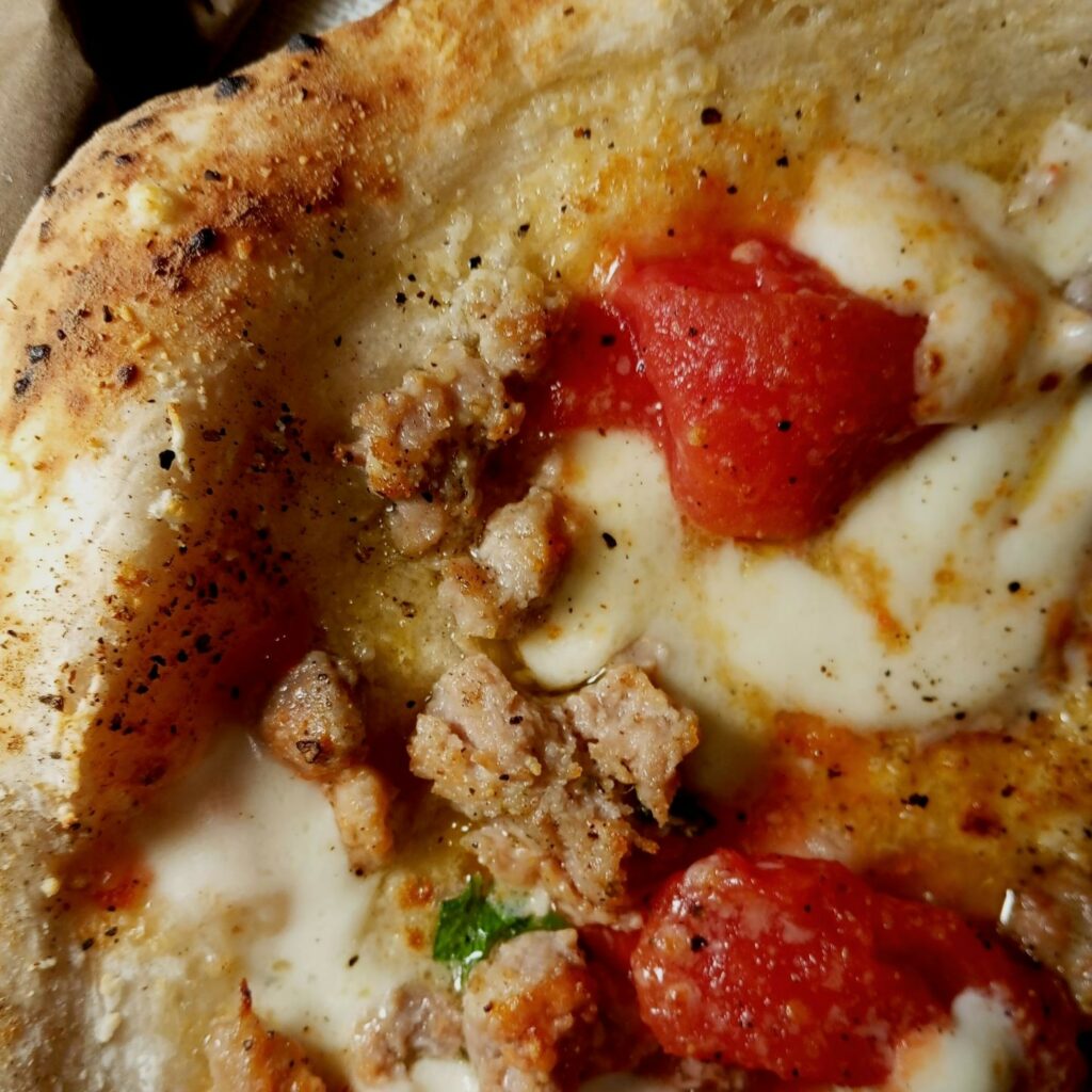 Dettaglio della Capodimonte.