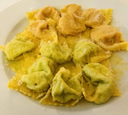 I tortelli d'erbetta di Parma