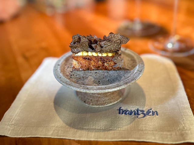 Pain perdu, il piatto signature del ristorante Frantzén