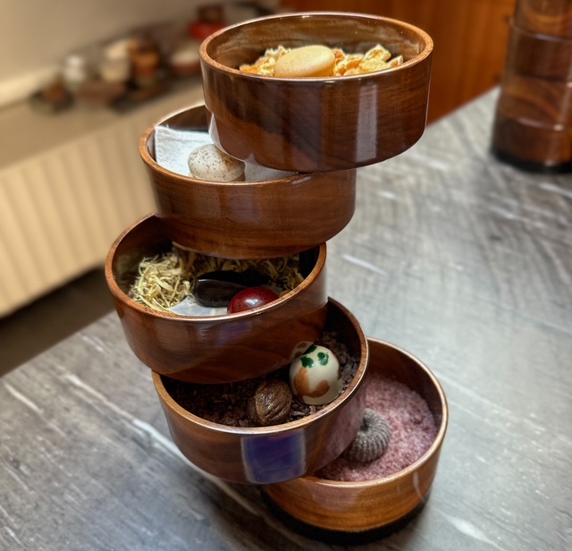 Una selezione di macaron del ristorante Frantzén