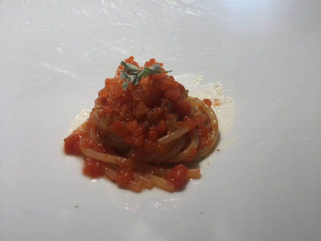 particolare spaghetto