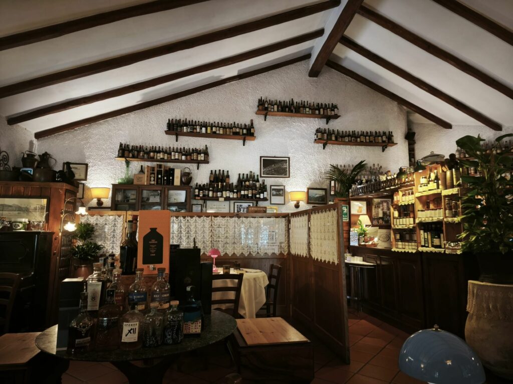 Sala della Trattoria La Brinca