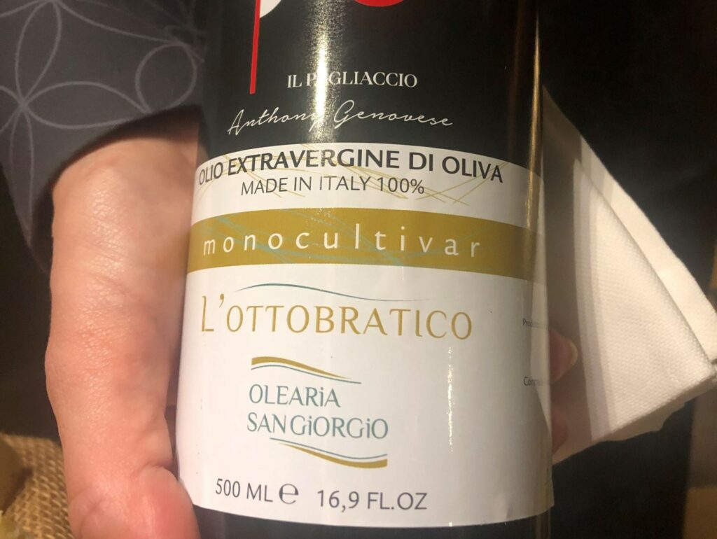 olio Ottobratico di Olearia San Giorgio.