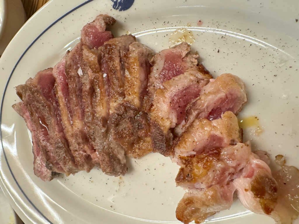 Pluma di maiale Iberico.
