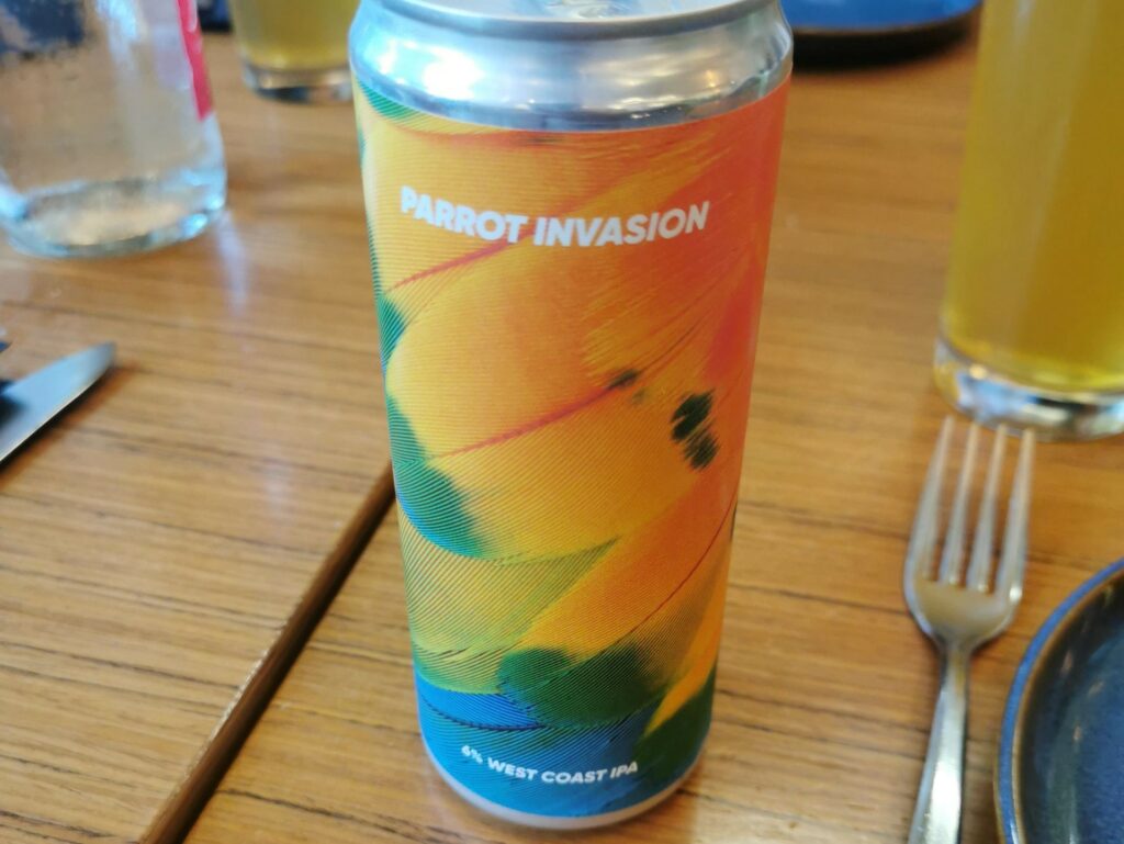 Rebel Parrot invasion – West coast IPA.