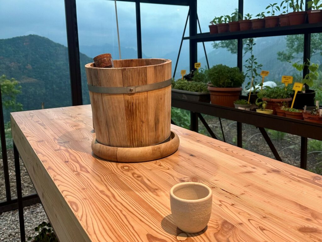 La serra di Contrada Bricconi.