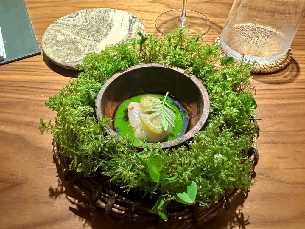 Ceviche di trota.