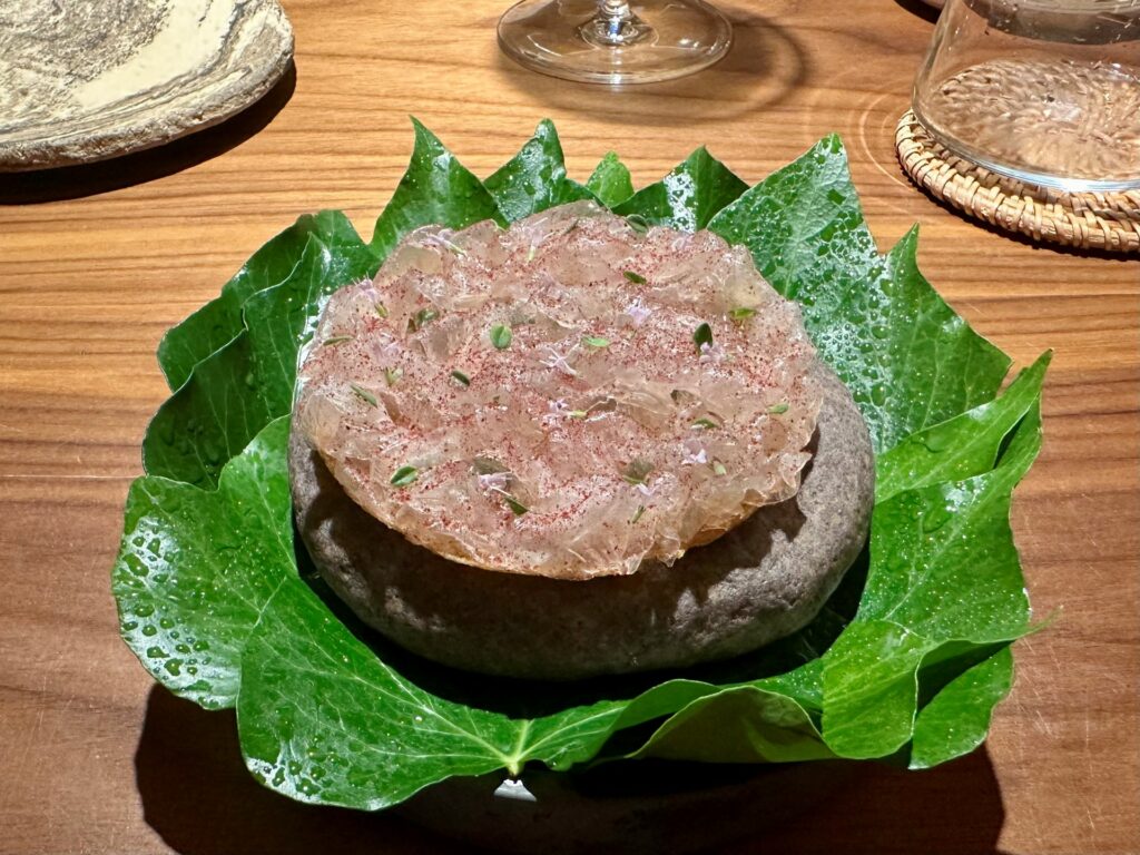 Lardo di coregone.