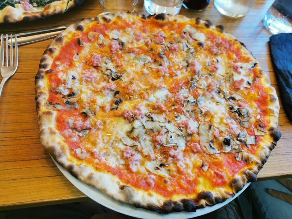 Funghi rossa della pizzeria 180 grammi.