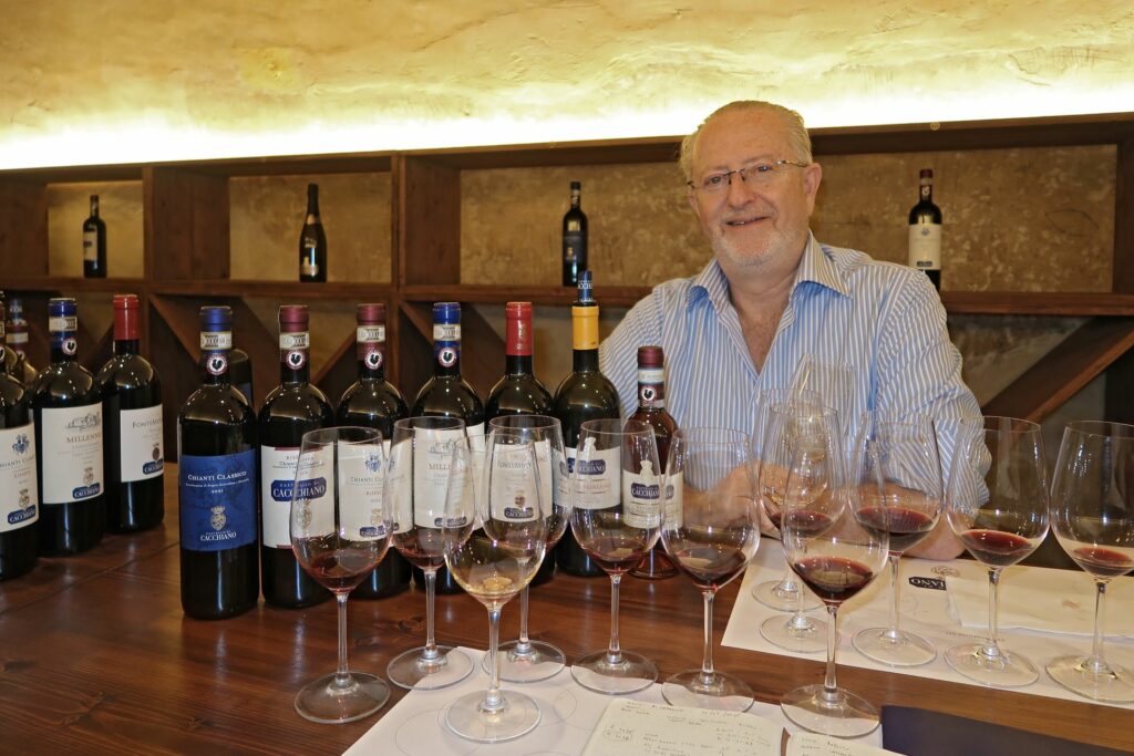 Le bottiglie del Castello di Cacchiano