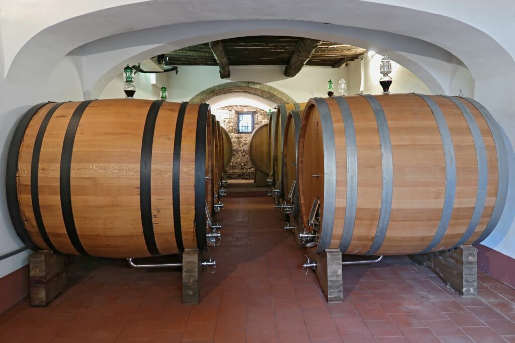 Altre botti usate per il vino