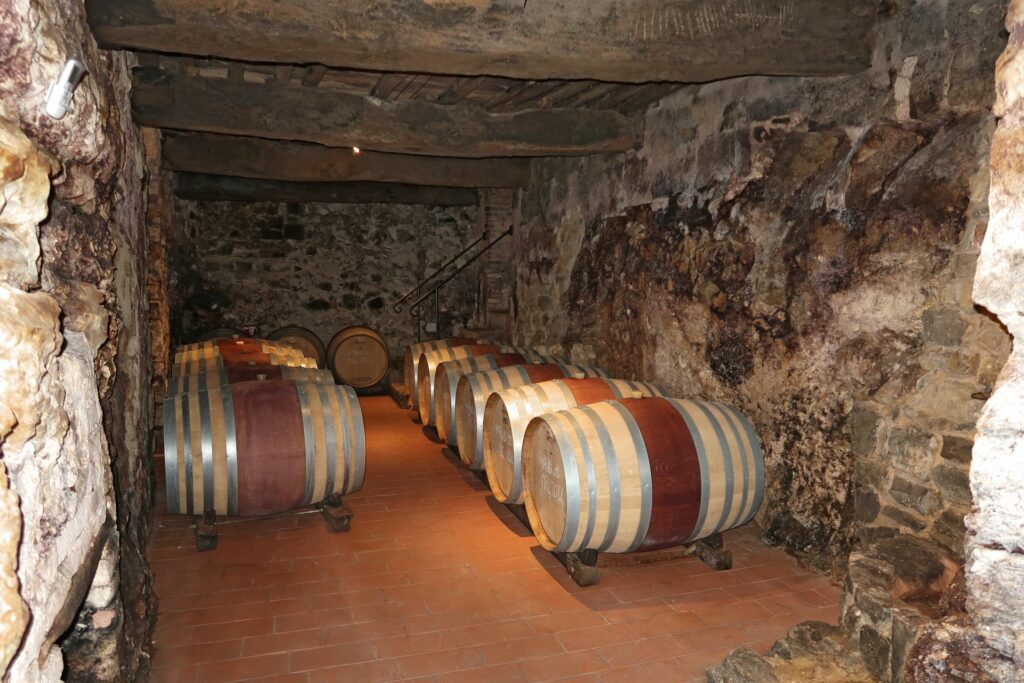 Le botti del Castello di Cacchiano