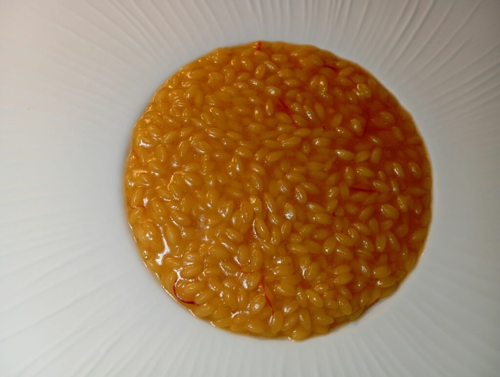 Riso di semola pastificio Gentile, zafferano Akaito