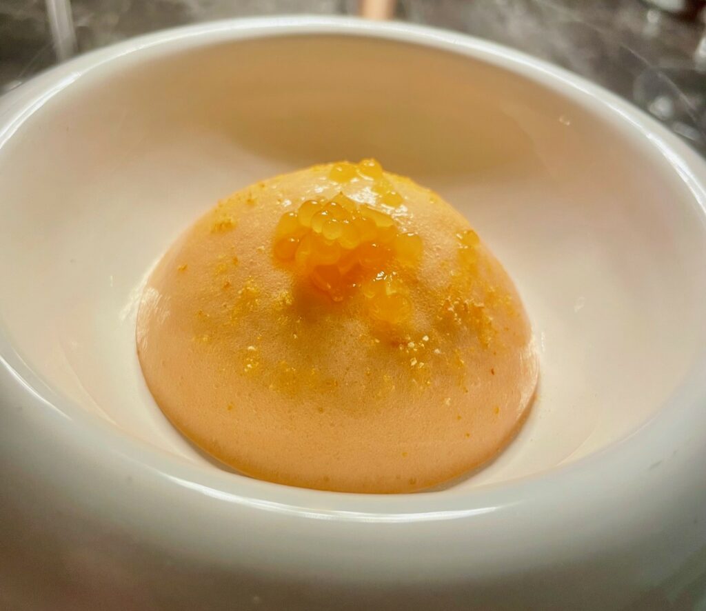 Spuma di Pompelmo, un passaggio per cambio di palato.