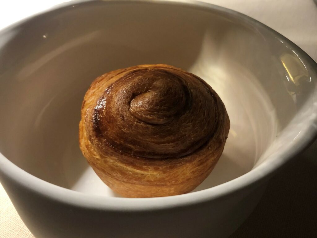 pane sfogliato del ristorante Il Pievano