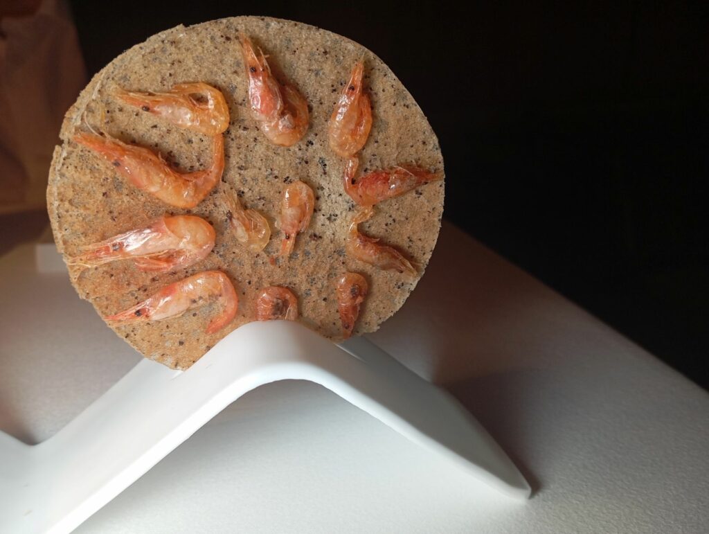 Chips di polenta e schie fritte