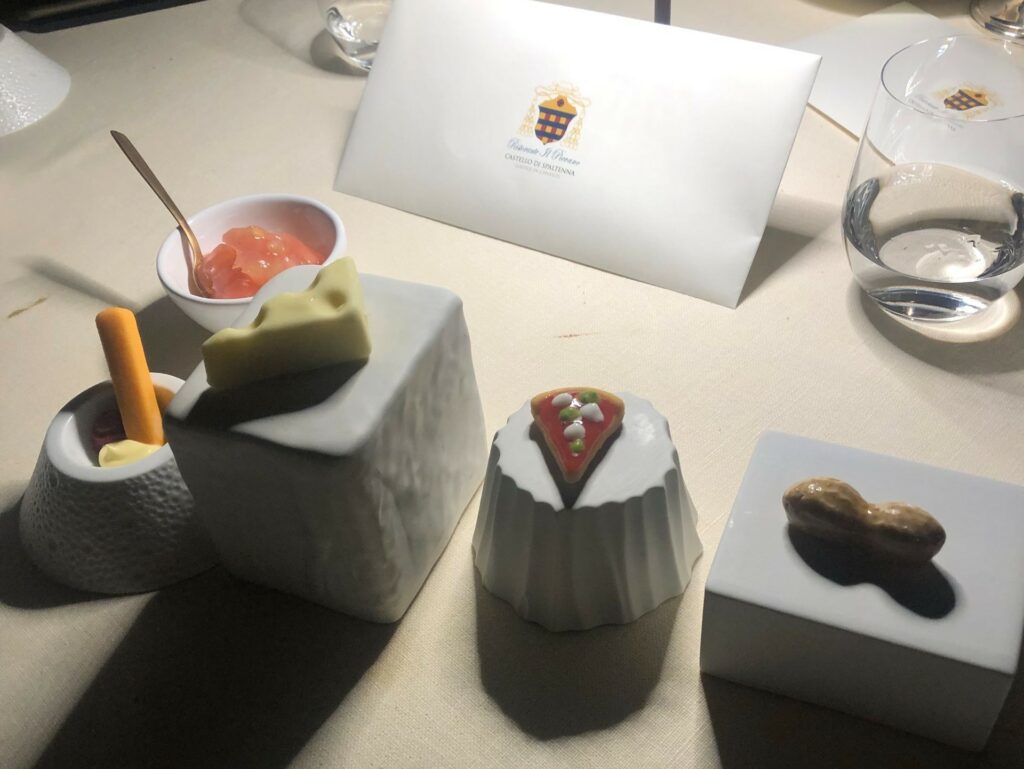 Petit fours del ristorante Il Pievano