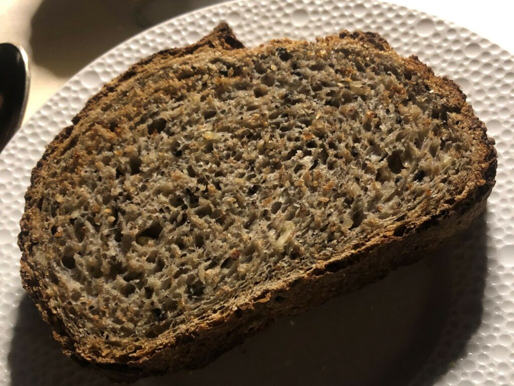 Particolare dello squisito pane del ristorante Il Pievano