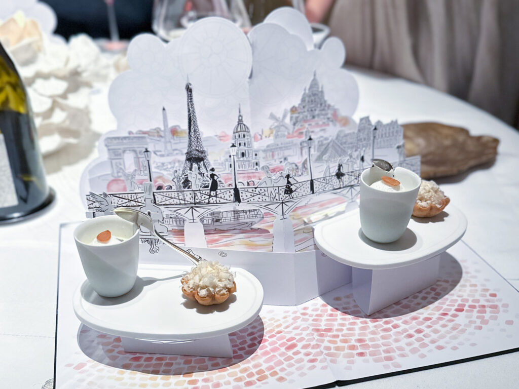 Piccola pasticceria del ristorante Plénitude