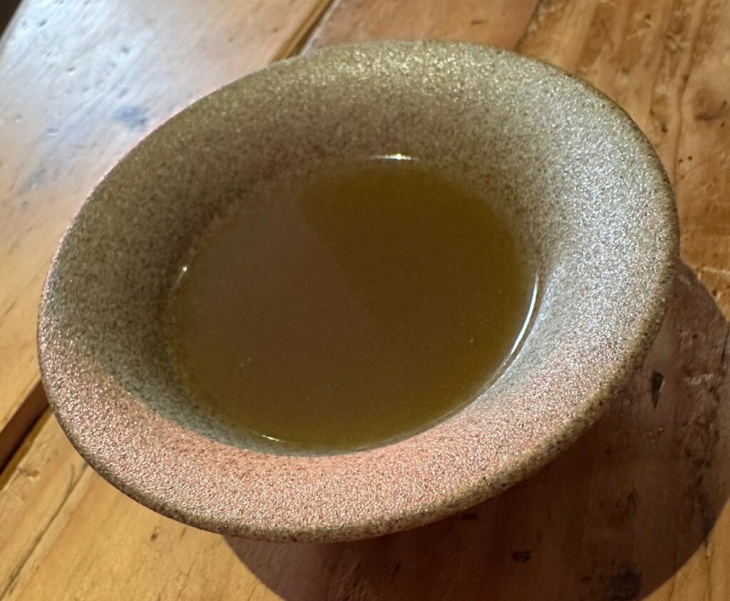 The, aragosta e topinambur