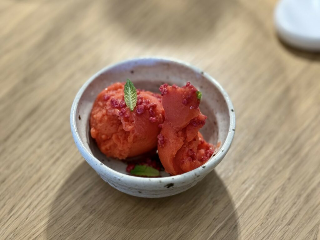 Un fresco pre-dessert di Terradimare