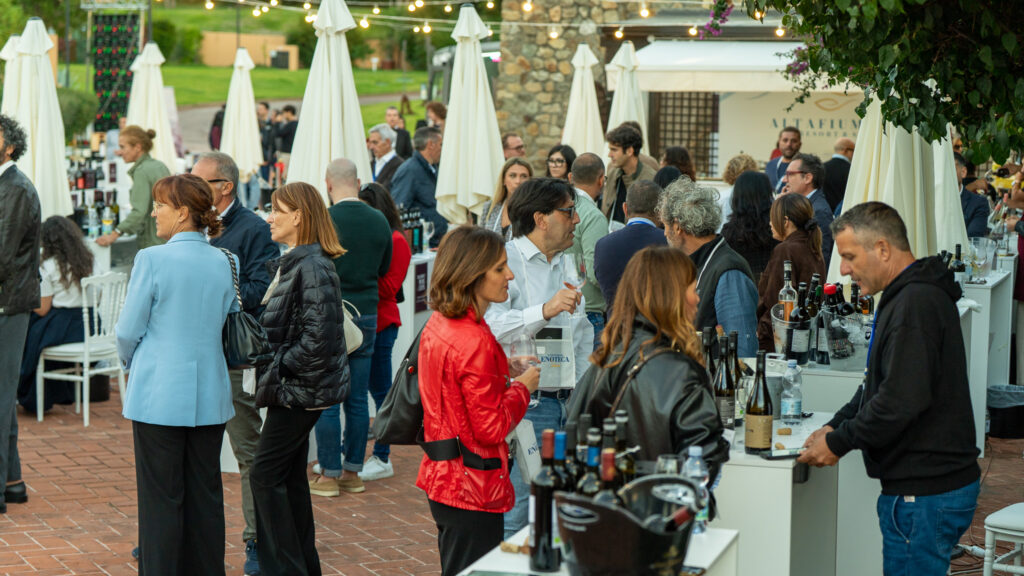 L'evento che si è svolto in un magnifico giardino