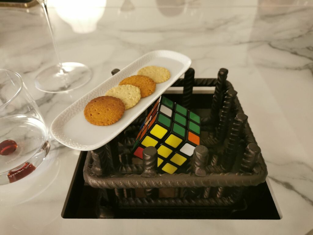 Il simpatico benvenuto