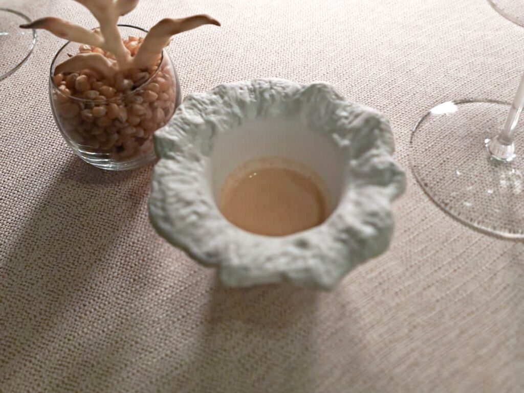 Mousse al Cacciucco dell'Adriatico del ristorante Makorè