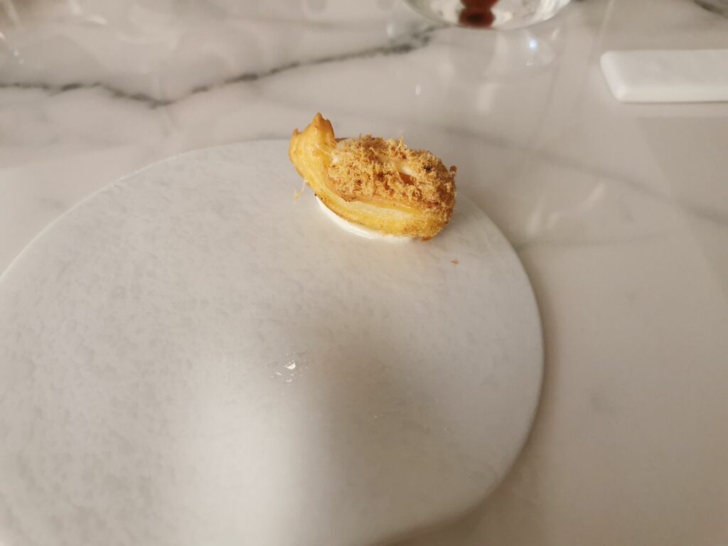 Sfizi di benvenuto del ristorante Pipero