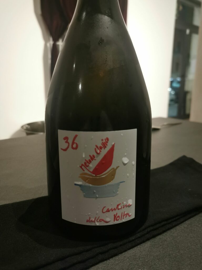 Uno splendido metodo classico da uva lambrusco