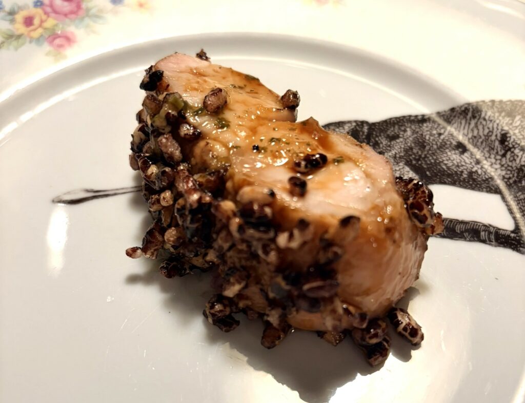 Animella e riso soffiato.