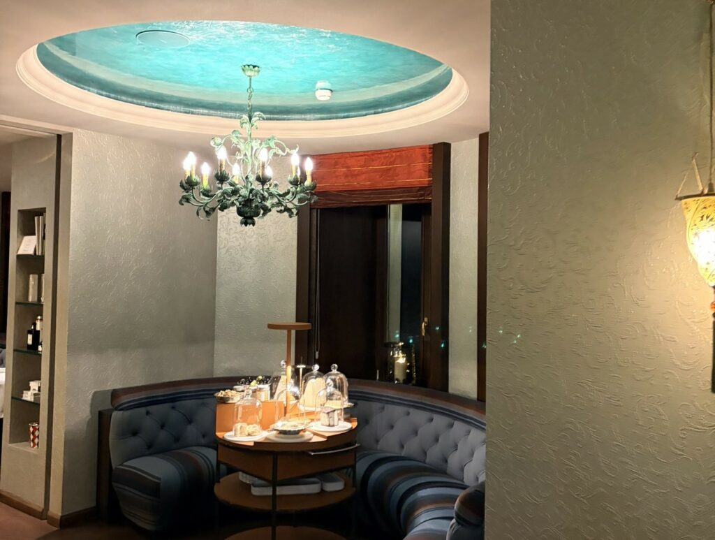 Uno scorcio degli interni.