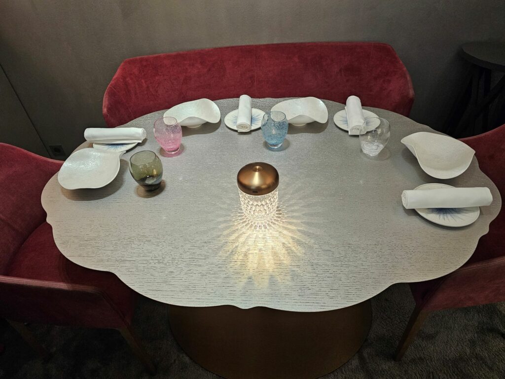 La mise en place di Kei.