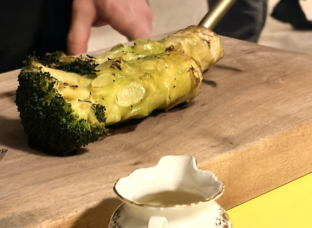 Broccolo d'astice del ristorante Contraste di Milano