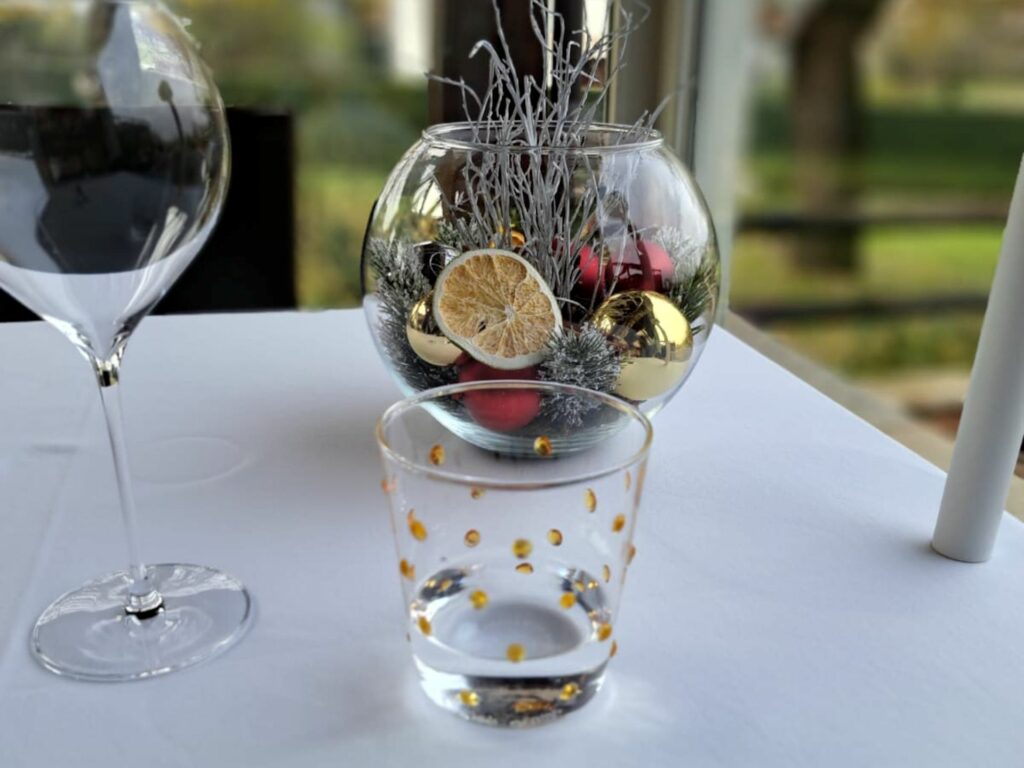 Mise en place del ristorante La Palta