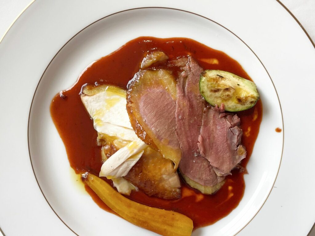 Il primo servizio della chimera del ristorante Arpège [settembre 2024]