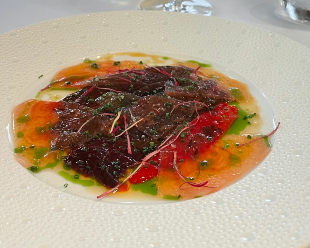 Specchio di peperoni rossi e cioccolato, trasparenza di anguria [settembre 2025]