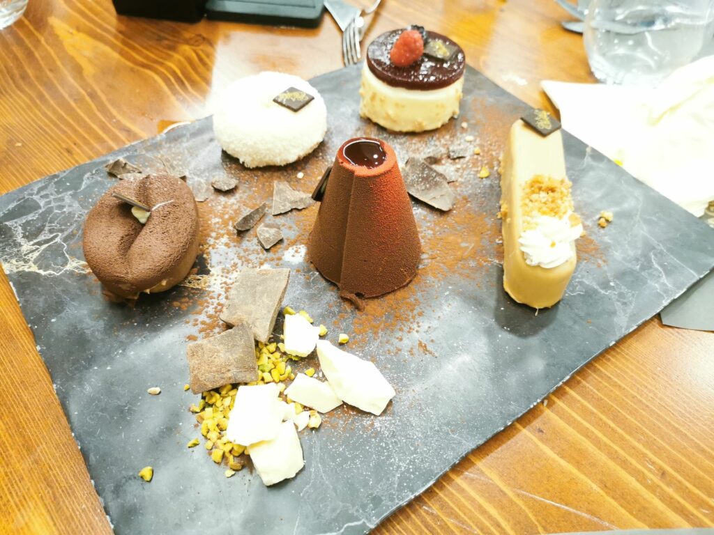 La degustazione dei dolci