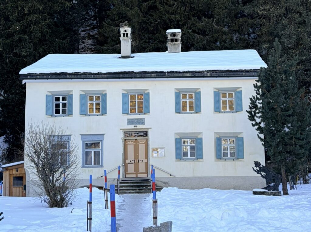 La casa del filosofo Nietzsche.