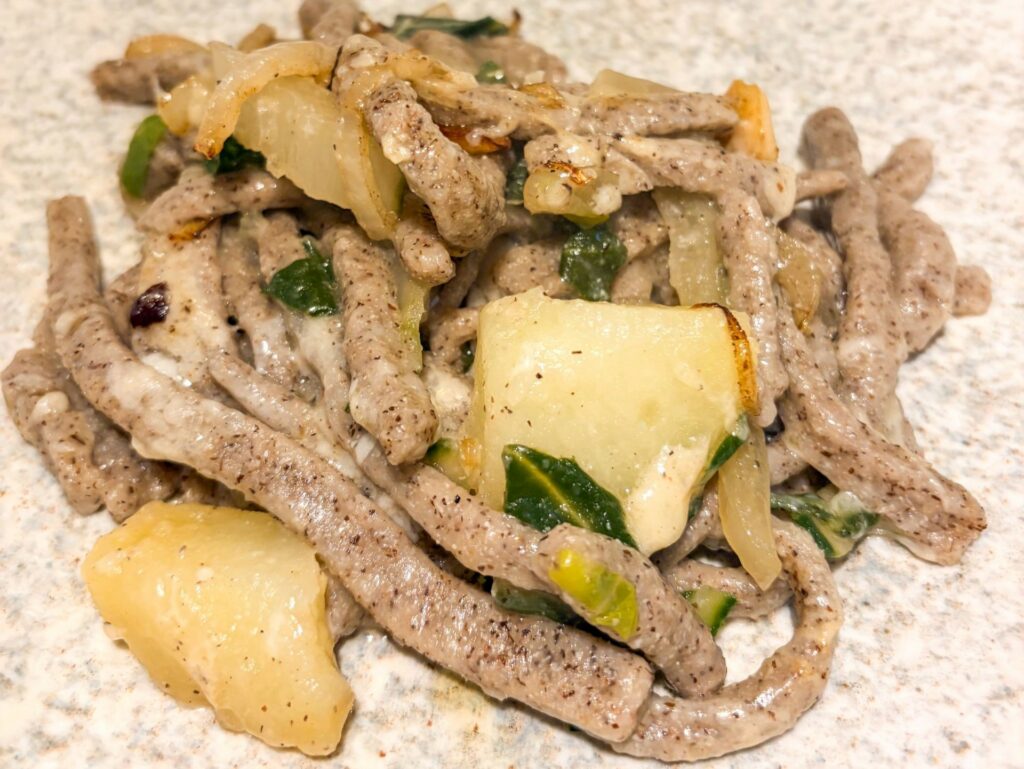 Pizzoccheri di Crotto Valtellina