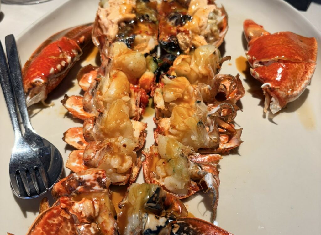 L'emblematica aragosta.